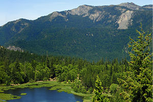 Howard Lake and Anthony Peak